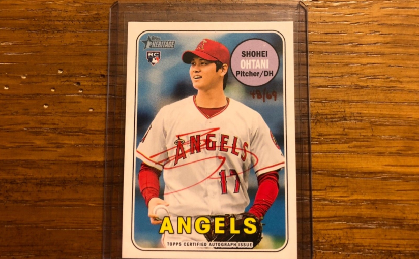 More than 500 watchers on eBay for this 2018 Topps Heritage baseball card