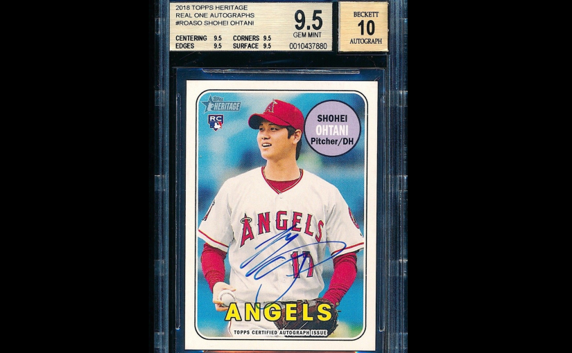 Rollercoaster of a ride on Shohei Ohtani rookie card value