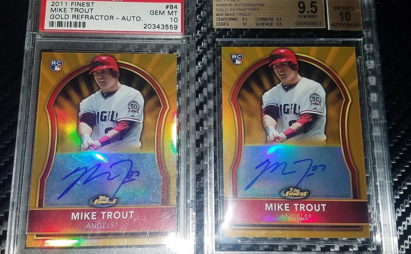 NEWLY LISTED: PSA and BGS Mike Trout in one listing, other high-end Trout autograph cards